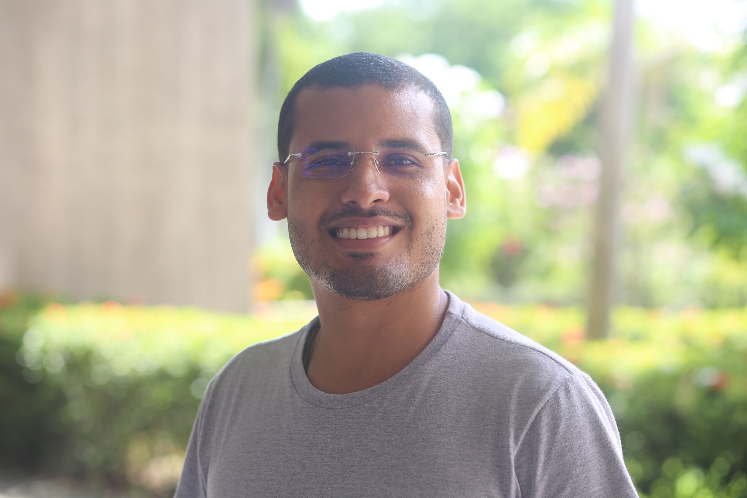 Lucas Silva é aluno do curso de Jornalismo da UFS. (foto: Matheus Martins/Ascom UFS)