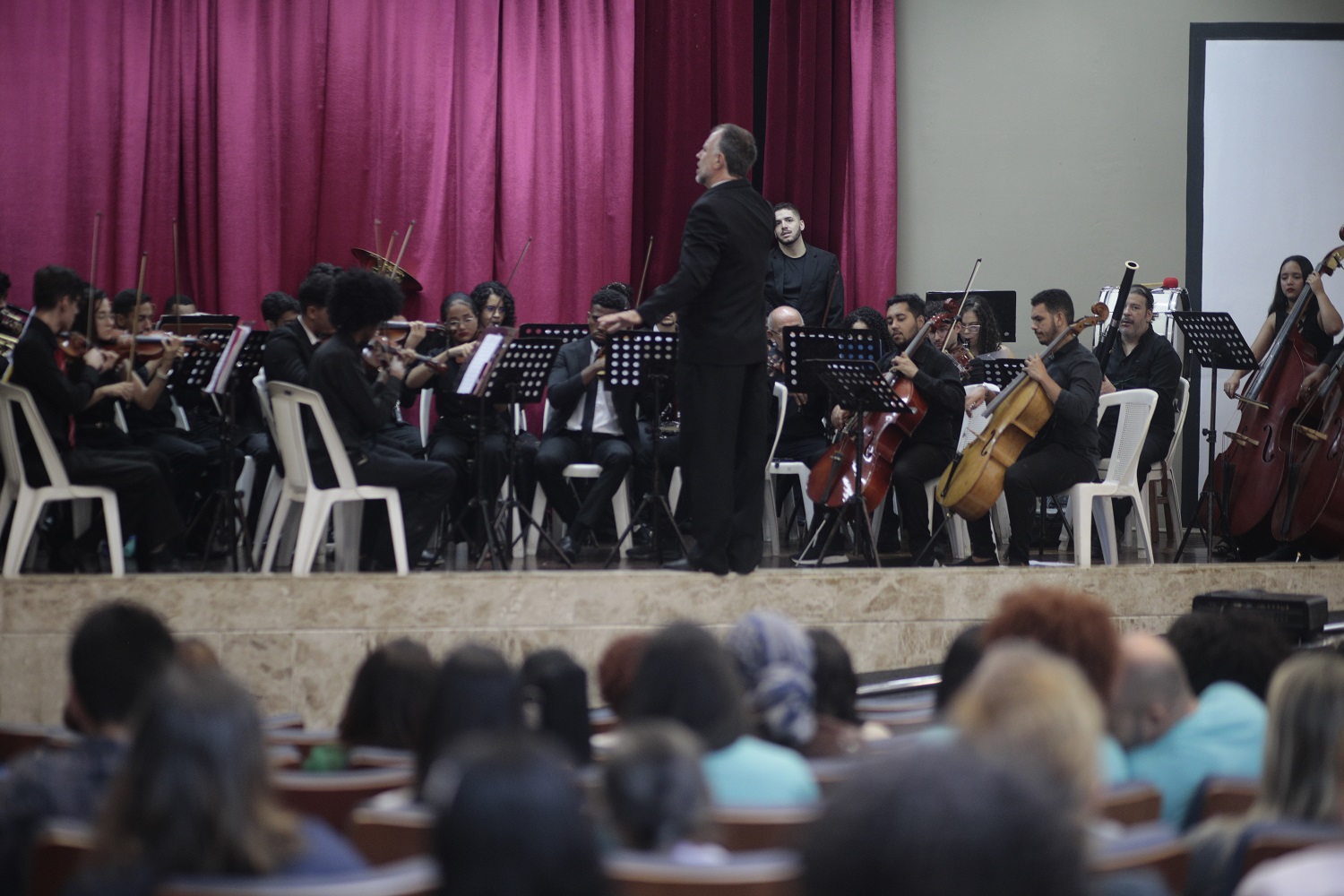 Apresentação do Coro e Orquestra Sinfônica da UFS marcou abertura do evento. (foto: Thaisy Santa Rosa/Ascom UFS)